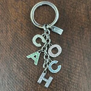 Coach Pave Mix Key Fob 92335